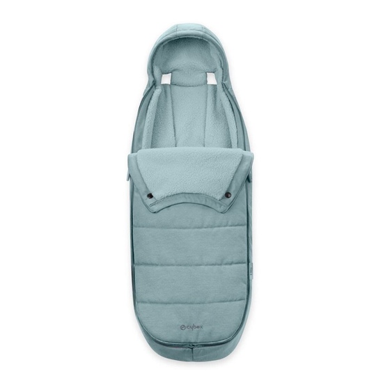 Теплый конверт в коляску Cybex Footmuff Gold Sky Blue - 2